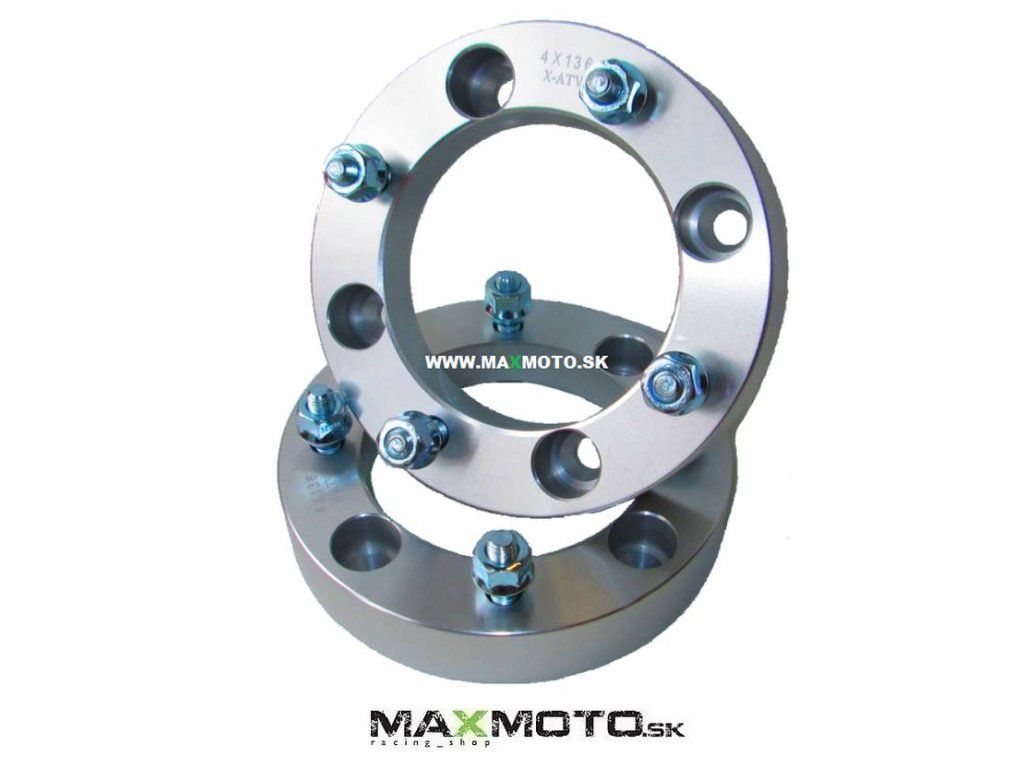 Rozširovacie podložky pod disky 4/136, M12, 45mm pre CAN-AM Maverick X3