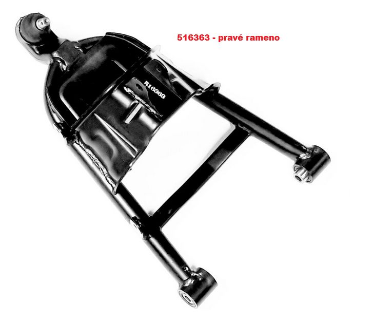 Rameno predné pravé dolné TGB BLADE 1000LT E2, 516363 ARM SET, LOWER, RH.(FRONT)