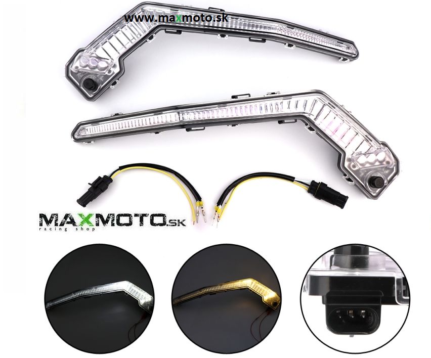 Predné smerovky s obrysovými svetlami pre CAN-AM MAVERICK X3, 710004994, 710004995