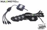 Osvetlovacia_sada_3W_LED_SHARK_viacfarebna_Bluetooth_ovladanie_4ks_1