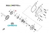 PIN_hriadelky_vodnej_pumpy_CF_MOTO_Gladiator_X8_X450_X520_X550_X600_X625_X850_X1000_Z1000_UTV800_1000_30406_00402_schema