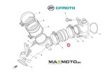 Priruba_sania_CF_MOTO_Gladiator_X850_X8_UTV800_Z8_0800_025004_schema