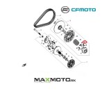 Voditko_sekundarnej_remenice_CF_MOTO_Gladiator_X450_X520_X600_X625_X850_X8_Z8_Z1000_0GR0_052005_XATV_schema