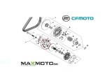 Zavazia_variatora_CF_MOTO_Gladiator_X450_X520_X550_X600_X625_0GR0_051005_SET_6ks_0GR0_051005_SET_32
