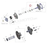 lozisko_volnobezka_variatora_SEGWAY_Snarler_F01E10200500000x