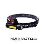 Čelová_led_lampa_1_x_XPE_100LM_1_x_COB_180LM_LA0101