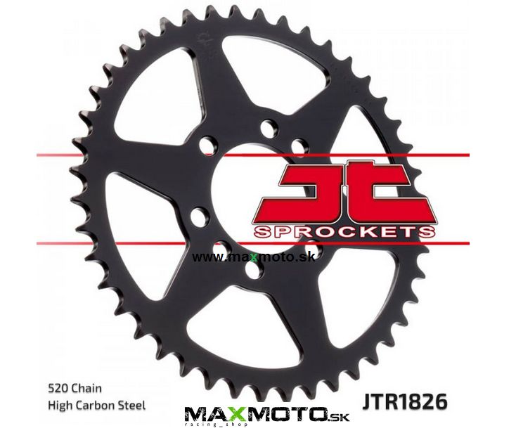 Ozubenie zadné, rozeta SUZUKI LTZ400 03-08, KAWASAKI KFX400, 40/38 zubové