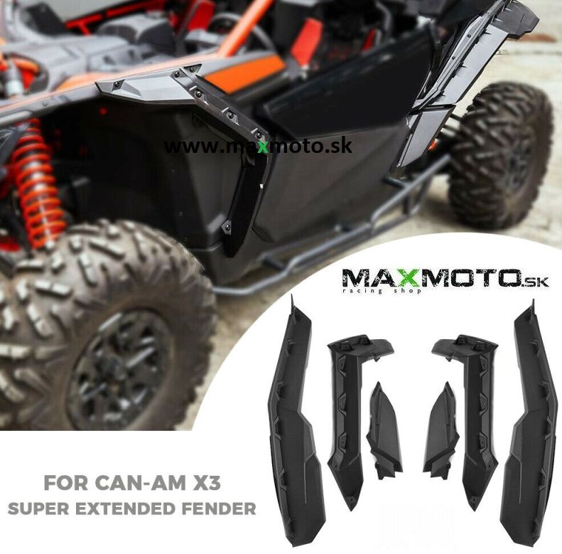 Rozširovacie plasty/ lemy blatníkov CAN-AM Maverick X3, 715002973