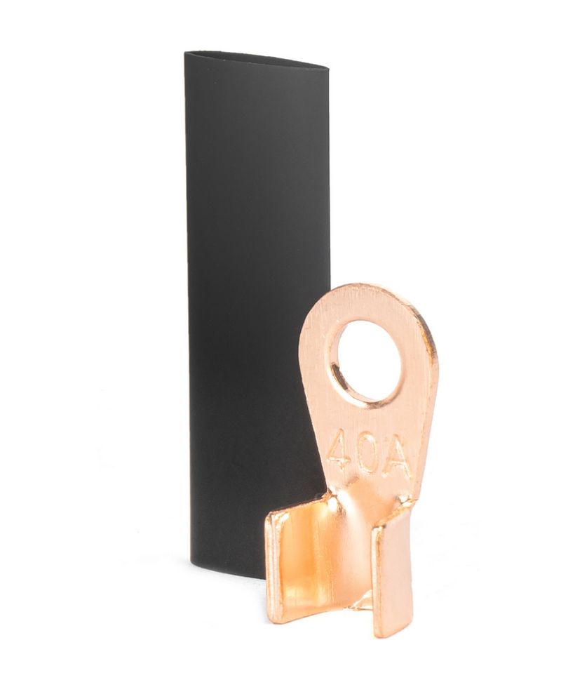 Sada konektorov a teplom zmrštiteľných trubic AMIO, 180ks