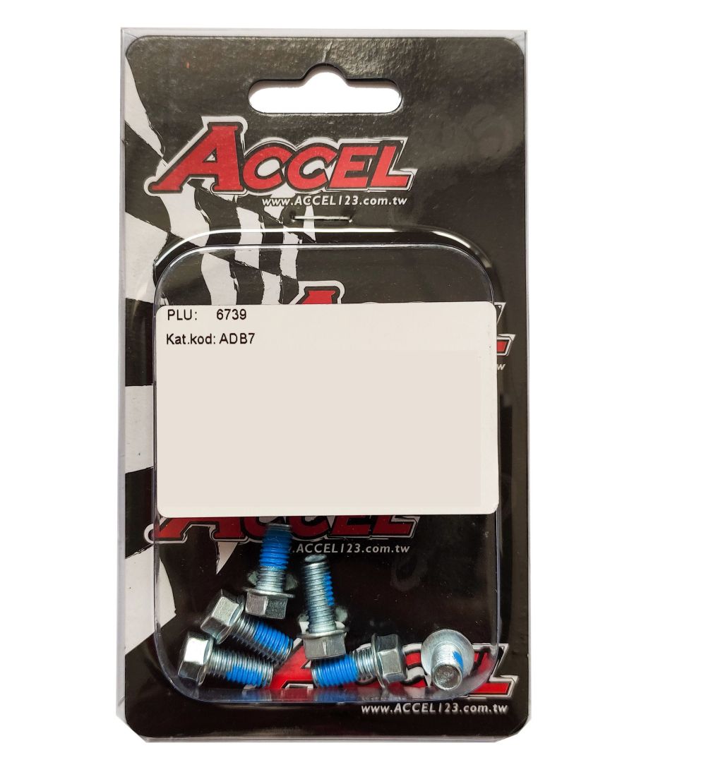 Skrutky brzdového kotúča KTM SX/SXF/EXC/EXCF '00-'18, balenie 6ks