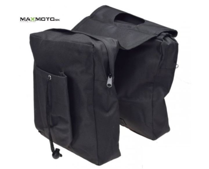 Textilná taška na nádrž štvorkolky 26x30cm, čierna