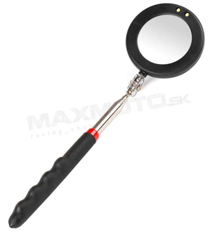 Teleskopické inšpekčné zrkadlo AMIO s LED svetlom