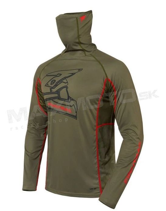 Tričko s dlhým rukávom FINNTRAIL Vizard Khaki