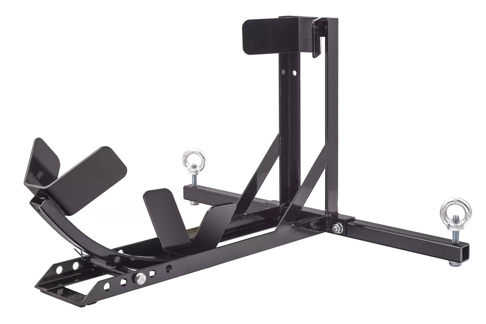 Univerzálny transportný držiak motocykla BIKETEC, čierny