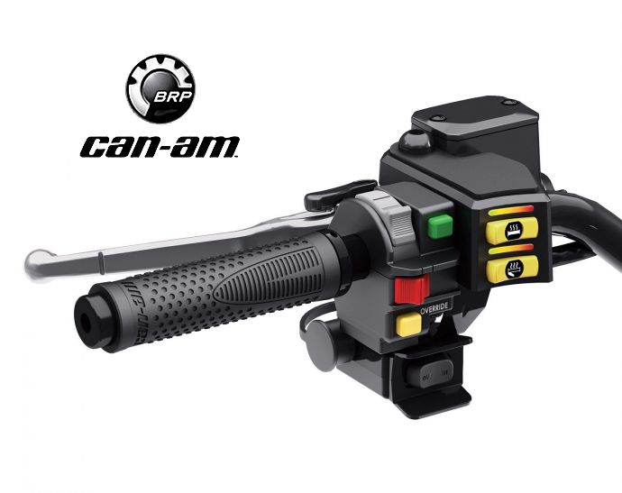 Vyhrievanie rukovätí a palca pre štvorkolky CAN-AM, G2, G2L, G2S, 715004815/ 715008739